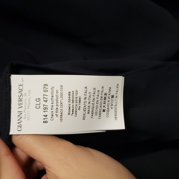 Versace long sleeve dress - Picture 8 of 9